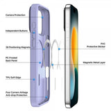 Dux Ducis iPhone 17 Pro -kuori Yind Series MagSafe, violetti