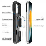 Dux Ducis iPhone 17 Pro Max Kuori Yind Series MagSafe Musta