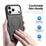 Dux Ducis iPhone 17 Pro Max Kuori Yind Series MagSafe Musta
