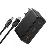 Baseus GaN5 Pro pikalaturi, 2xUSB-C ja 1xUSB-A, 160 W