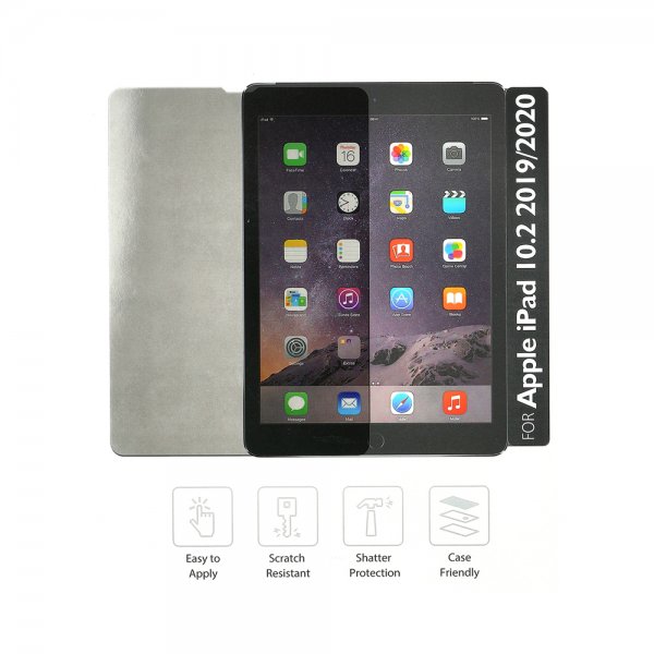 Gear iPad 10.2 (gen 7/8/9) Näytönsuoja karkaistu lasi 2.5D