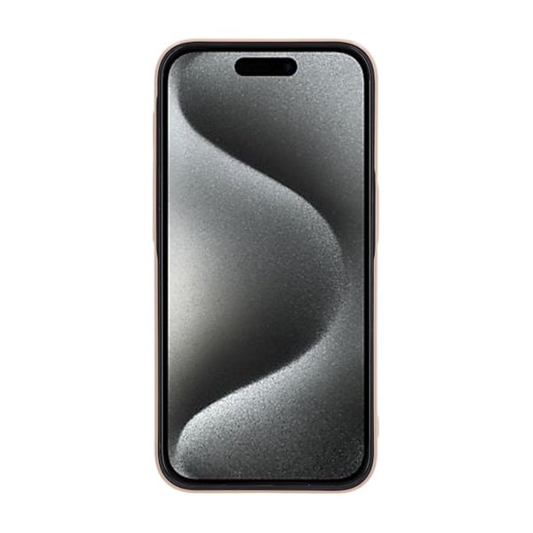 iPhone 15 Pro -suojakuori, TPU, MagSafe, kiiltävä kulta