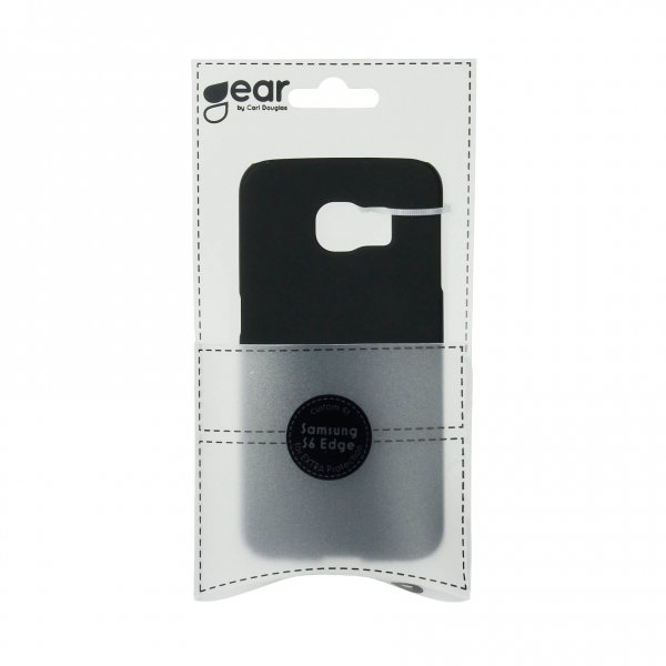 Gear Samsung Galaxy S6 Edge Kuori Kovamuovi Musta