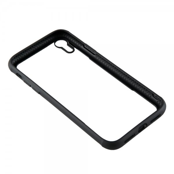 Gear iPhone Xr Kuoret Karkaistu Lasi Kirkas Musta
