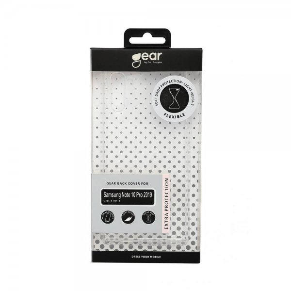 Samsung Galaxy Note 10 Plus TPU Läpinäkyvä Kuori