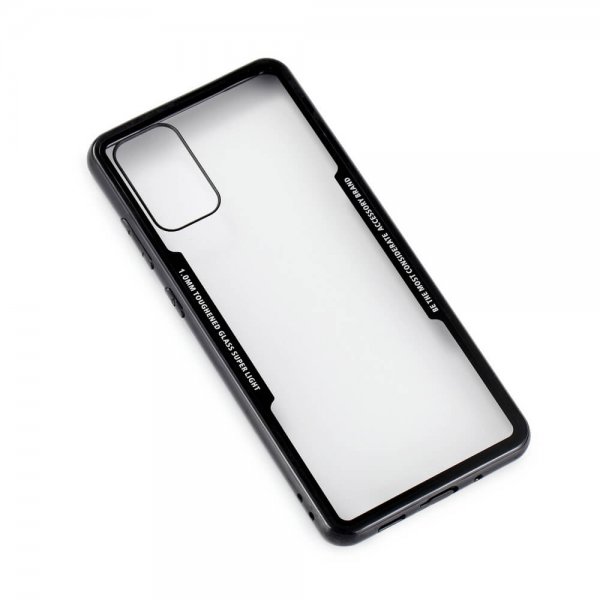 Gear Samsung Galaxy S20 Plus Suojakuori Karkaistu Lasi Kirkas Musta