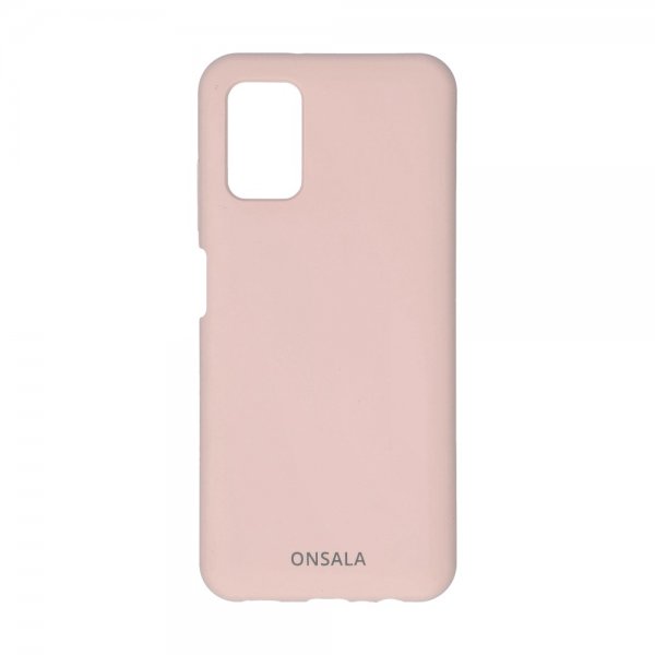 Onsala Samsung Galaxy A03s Silikonikuori Sand Pink