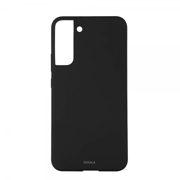 Onsala Samsung Galaxy S22 Plus Silikonisuojakuori Musta