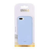 Onsala iPhone 6/6S/7/8/SE Kuori Silikoni Vaaleansininen