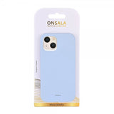 Onsala iPhone 12/iPhone 12 Pro Kuori Silikoni Vaaleansininen