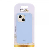 Onsala iPhone 13 Pro Silikonikuori Vaaleansininen