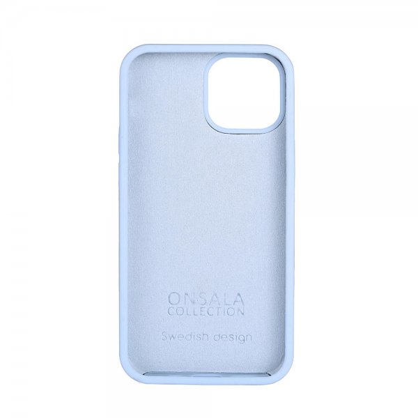 Onsala iPhone 13 Mini Silikonikuori Vaaleansininen