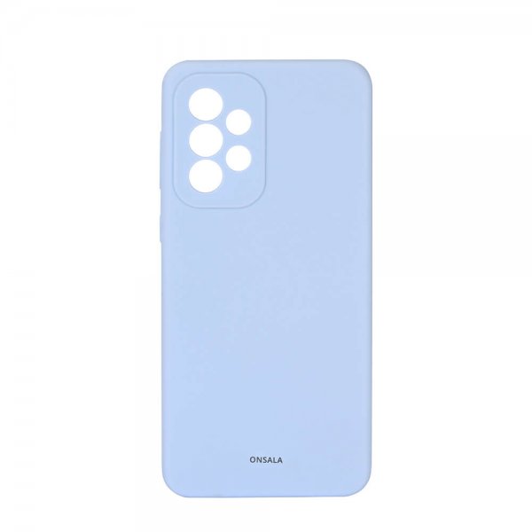 Onsala Samsung Galaxy A03 Suojakuori Silikoni Vaaleansininen