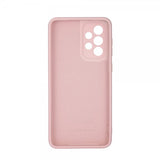 Onsala Samsung Galaxy A33 5G -suojakuori, silikonia, Chalk Pink