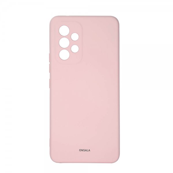 Onsala Samsung Galaxy A53 5G Silikonikuori Chalk Pink
