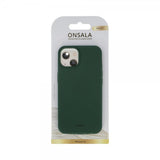 Onsala iPhone 13 Silikonikuori Oliivinvihreä