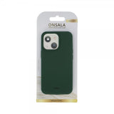 Onsala iPhone 13 Pro Silikonikuori Oliivinvihreä