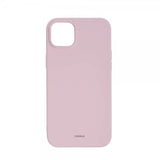 Onsala iPhone 14 Plus -silikonikuori, Chalk Pink