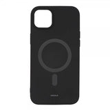 Onsala iPhone 14 Plus MagSeries silikonikuori, musta