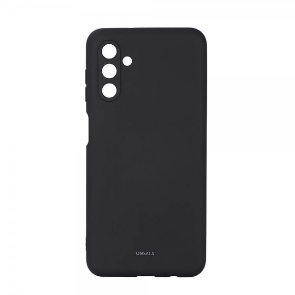 Onsala Samsung Galaxy A13 5G/Galaxy A04s Silikonikuori Musta