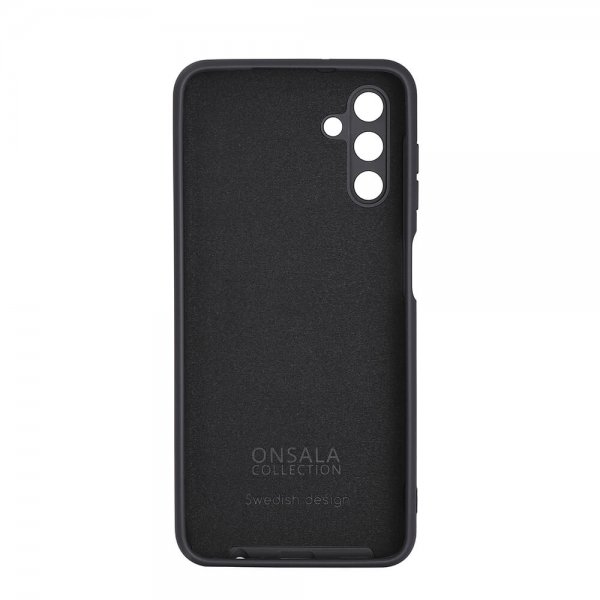 Onsala Samsung Galaxy A13 5G/Galaxy A04s Silikonikuori Musta