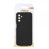 Onsala Samsung Galaxy A13 5G/Galaxy A04s Silikonikuori Musta