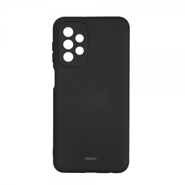 Onsala Samsung Galaxy A23 5G Silikonikuori Musta