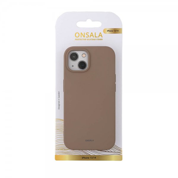 Onsala iPhone 13/iPhone 14 Silikonisuojakuori Summer Sand