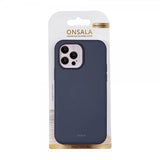 Onsala iPhone 14 Pro Max Silikonikuori Dark Blue