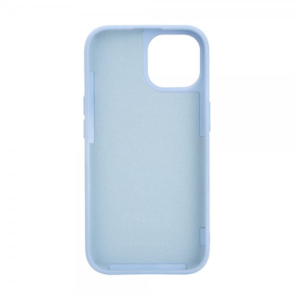 Onsala iPhone 15 Silicone Touch MagSeries -kuori, vaaleansininen