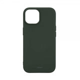 Onsala iPhone 15 Kuori Silikoni Touch MagSeries Oliivinvihreä