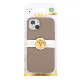 Onsala iPhone 15 Plus Suojakuori Silicone Touch MagSeries Summer Sand