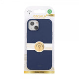 Onsala iPhone 15 Plus Suojakuori Silicone Touch MagSeries Tummansininen