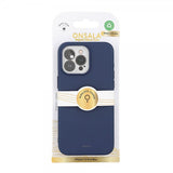 Onsala iPhone 15 Pro Max Kuori Silicone Touch MagSeries Tummanharmaa