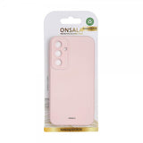 Onsala Samsung Galaxy S23 FE Silikonikuori Chalk Pink
