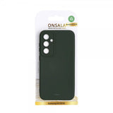 Onsala Samsung Galaxy S23 FE Silikonikuori Oliivinvihreä