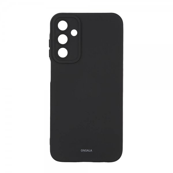Onsala Samsung Galaxy A15 Kuori Silikoni Musta
