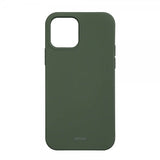 Onsala iPhone 12/iPhone 12 Pro Kuori Silikonituntuma Oliivinvihreä