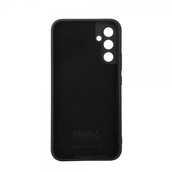Onsala Samsung Galaxy A35 Kuori Silikonituntu Musta