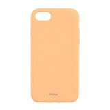 Onsala iPhone 6/6S/7/8/SE Kuori Silikonituntu Aprikoosi