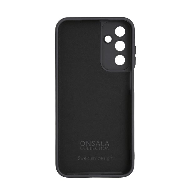 Onsala Samsung Galaxy A16 Kuori Silikonituntuma Musta