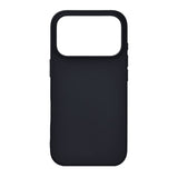 Onsala iPhone 17 Pro -kuori, silikonituntu, musta