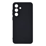 Onsala Samsung Galaxy S25 FE Kuori Silikonituntu Musta
