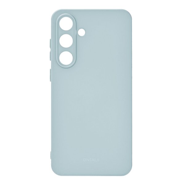 Onsala Samsung Galaxy S25 FE -kuori silikonituntumalla, betoni