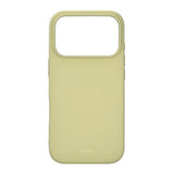 Onsala iPhone 17 Pro -kuori silikonituntumalla, lime