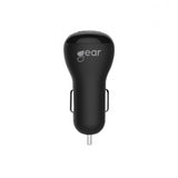 Gear Autolaturi 1xUSB 1A Musta