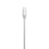 Gear Micro-USB–USB-A-latauskaapeli, 3 m, valkoinen