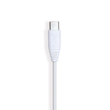 Gear latauskaapeli USB-A–USB-C 1 m, valkoinen