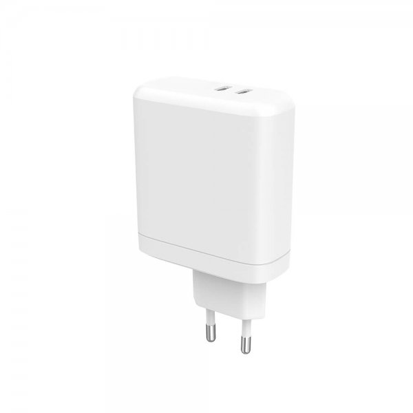 Gear Laturi 2xUSB-C PD 60W Valkoinen