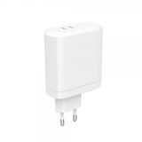 Gear Laturi 2xUSB-C PD 60W Valkoinen